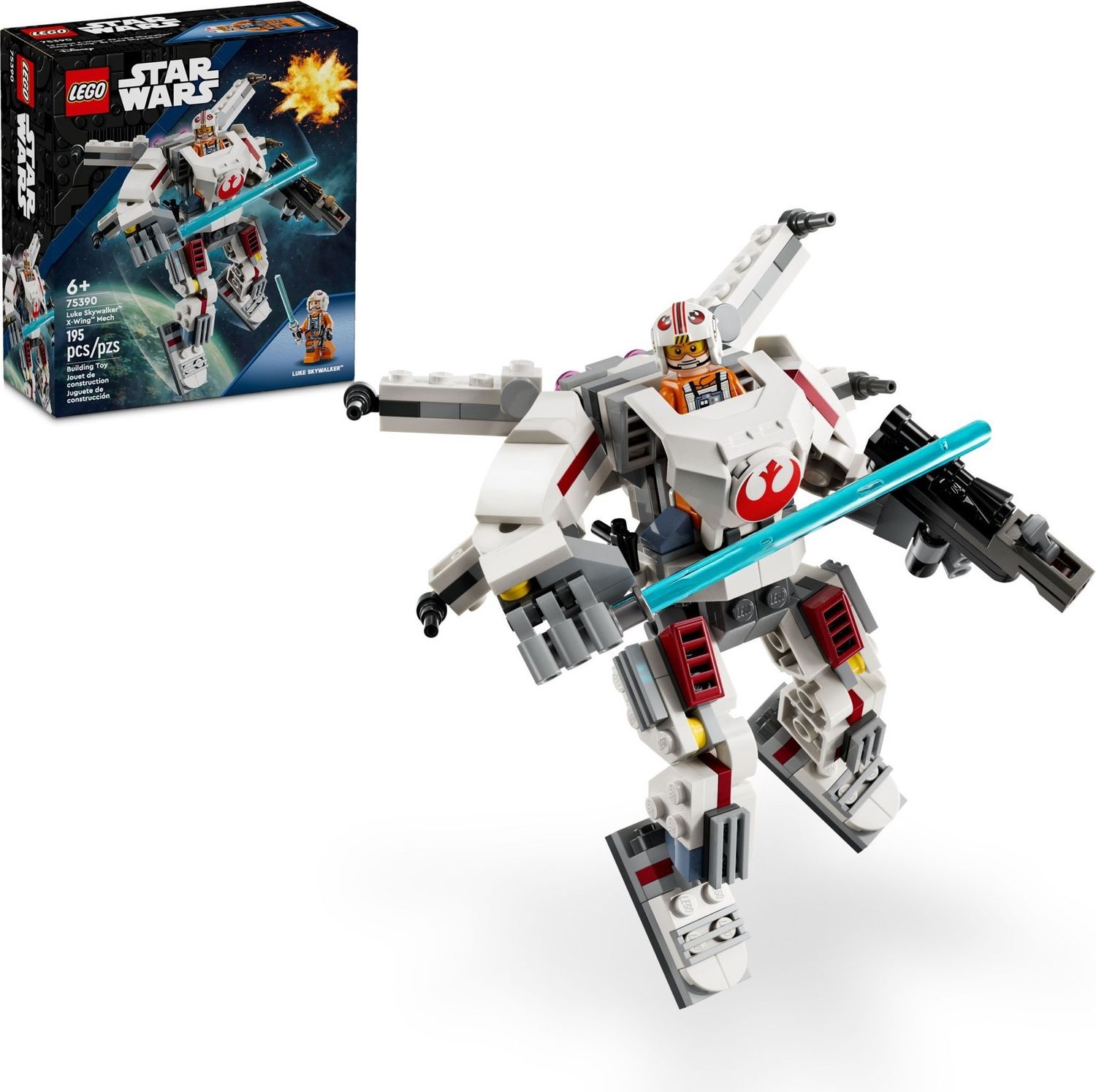 Lego Star Wars 75390 - Luke Skywalker X-Wing Mech