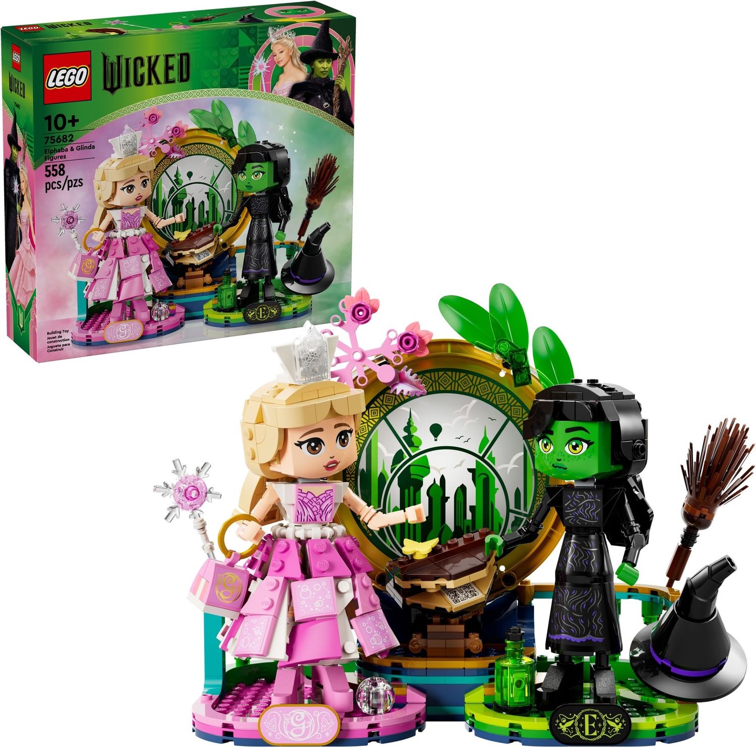 Lego Wicked 75682 - Elphaba &amp; Glinda Figures