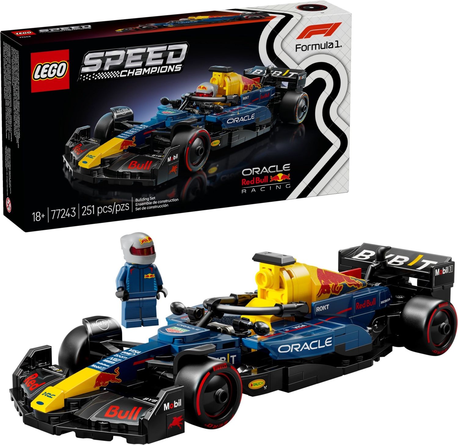 Lego Speed Champions 77243 - Oracle Red Bull Racing RB20 F1