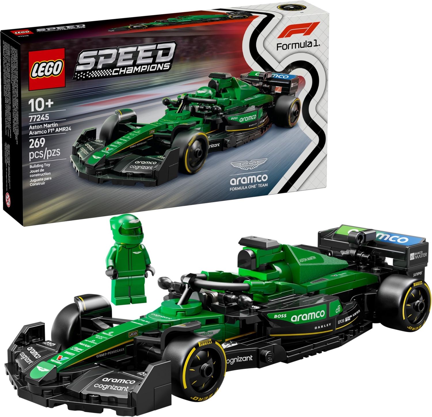 Lego Speed Champions 77245 - Aston Martin Aramco F1 AMR24