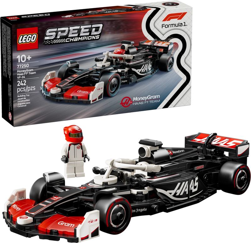 Lego Speed Champions 77250 - MoneyGram Haas F1 Team VF-24