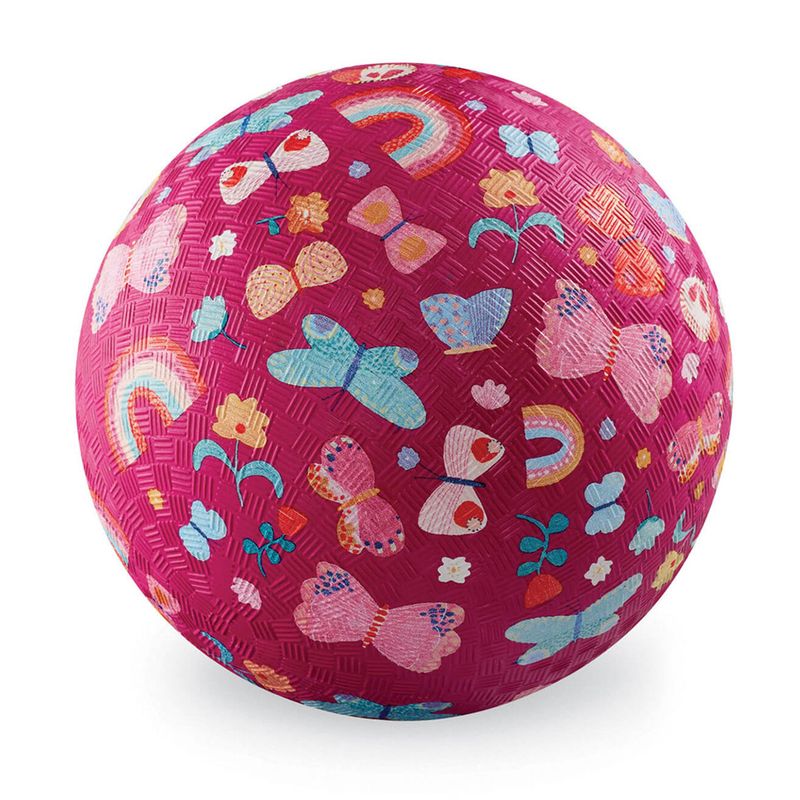Crocodile Creek - 7&quot; Butterfly Garden Playground Ball