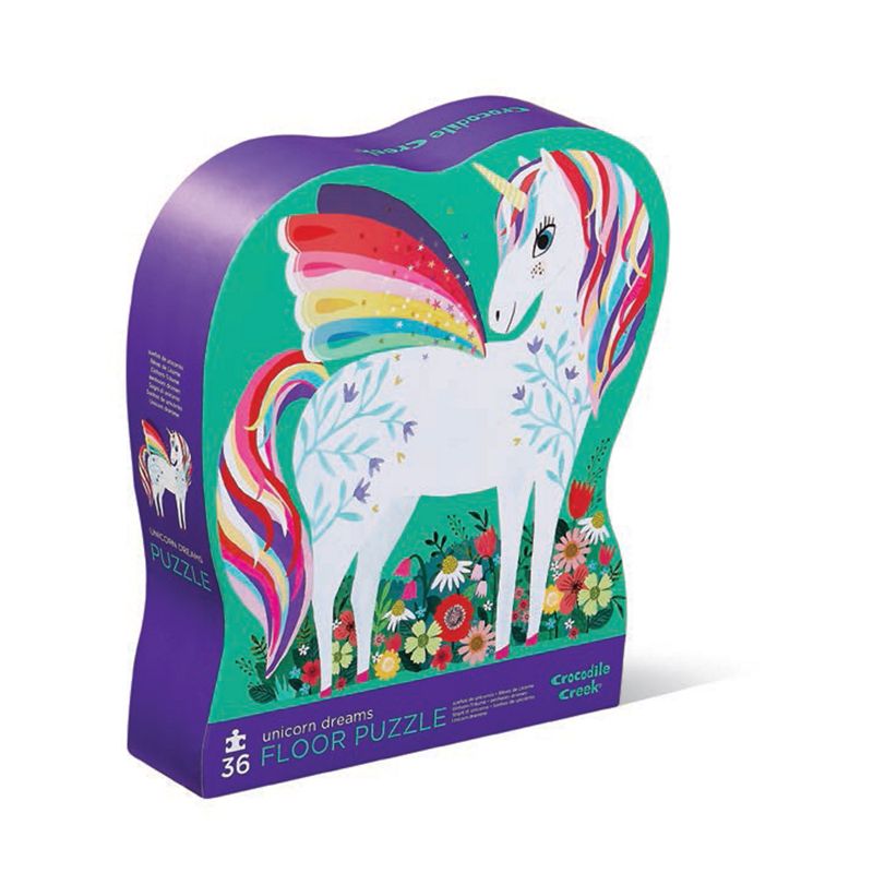 Crocodile Creek 36 Piece Floor Puzzle - Unicorn Dreams