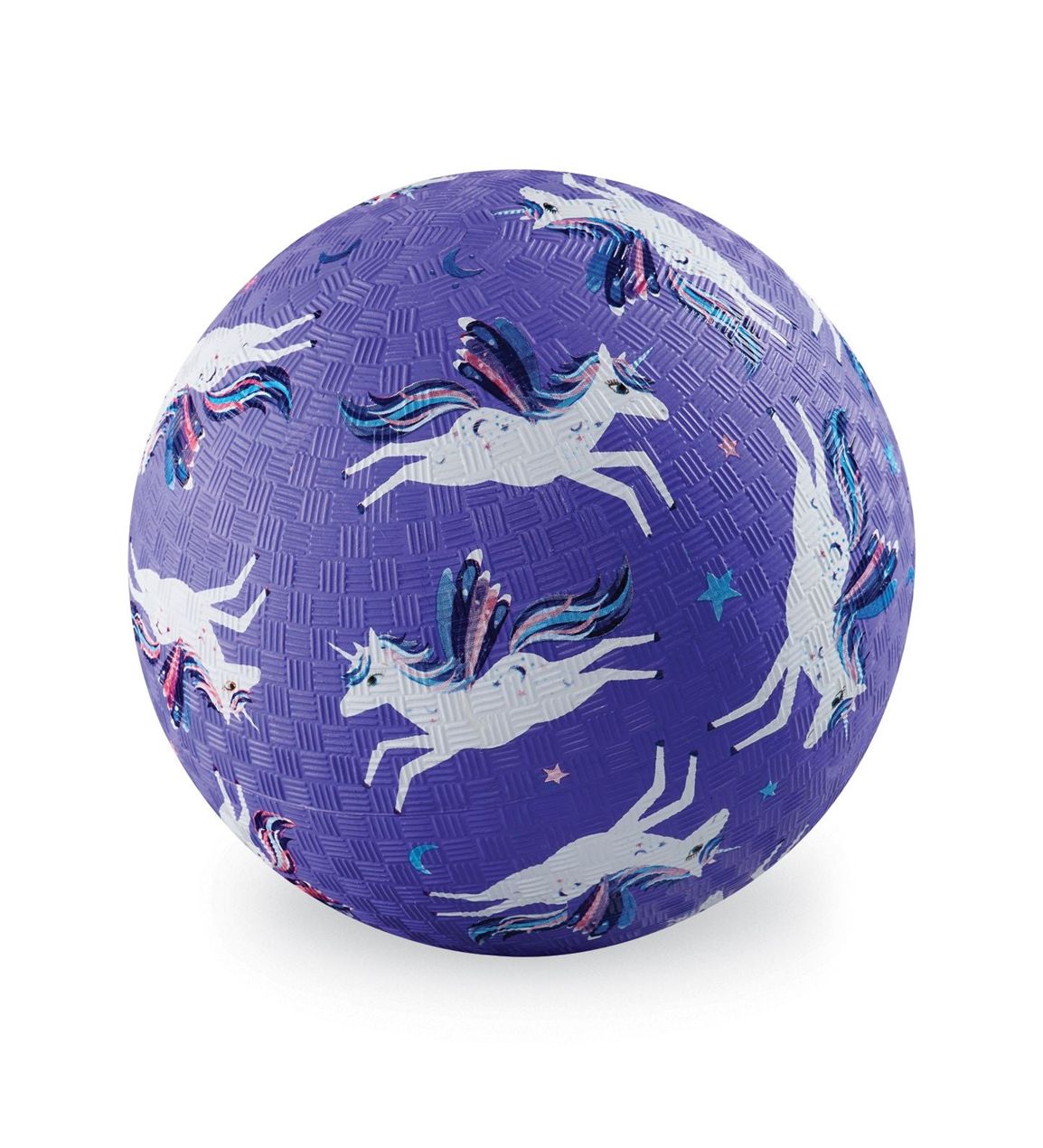 Crocodile Creek - 5&quot; Purple Unicorn Playground Ball