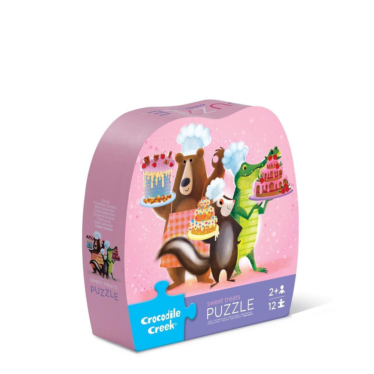 Crocodile Creek 12 Piece Mini Puzzle - Sweet Treats