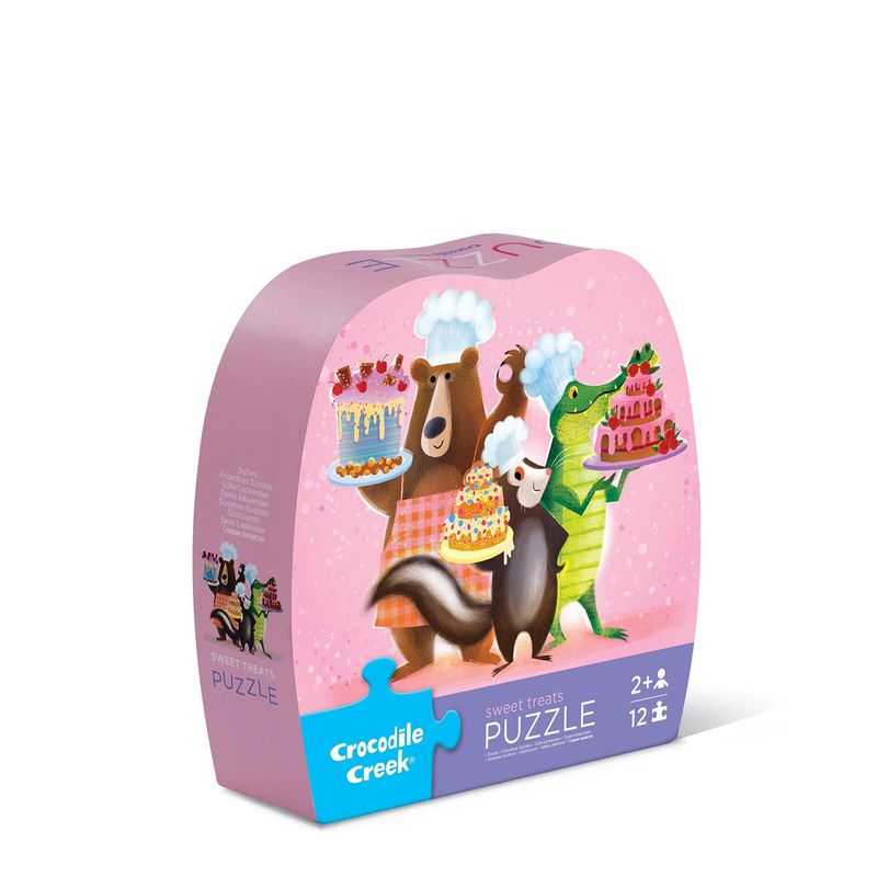 Crocodile Creek 12 Piece Mini Puzzle - Sweet Treats