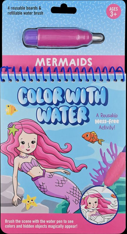 Colour with Water - Mermaids