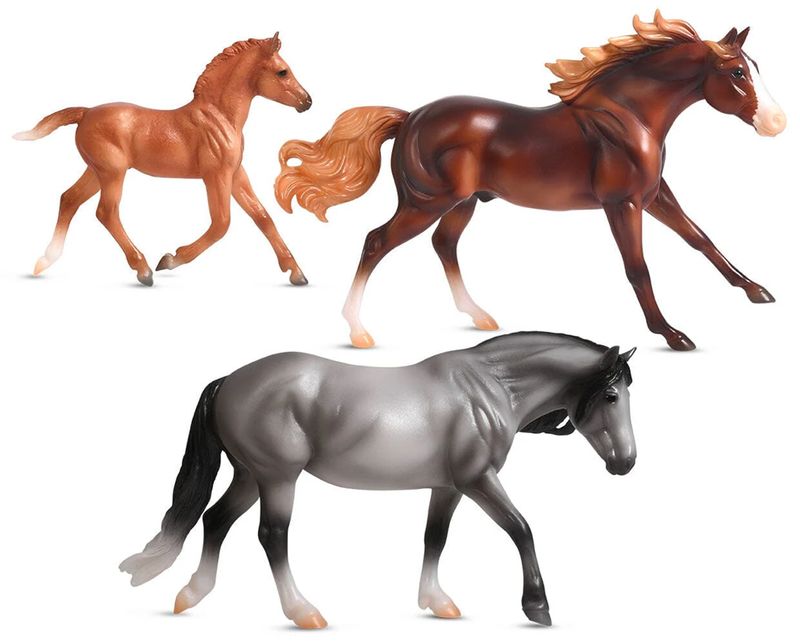 Breyer - Playful Pony Family Set