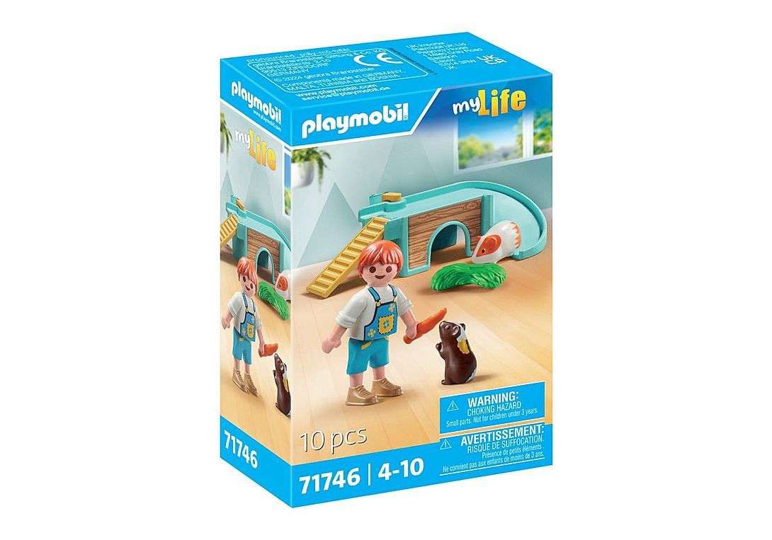 Playmobil My Life 71746 - Guinea Pig House