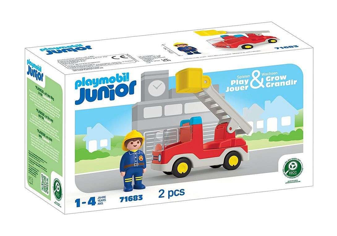 Playmobil Junior 71683 - Ladder Unit Fire Truck