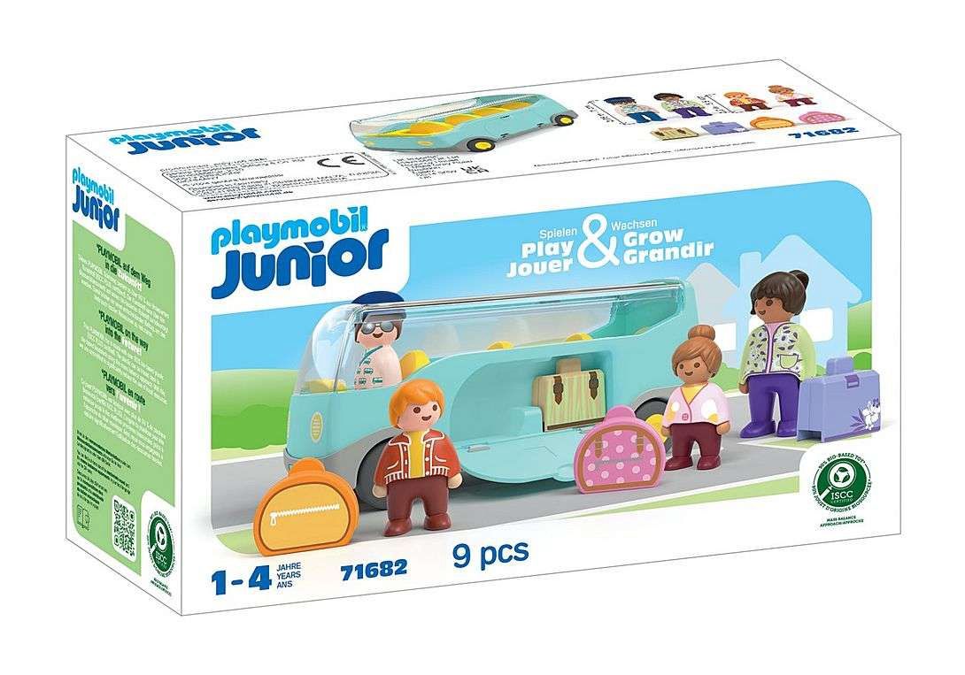 Playmobil Junior 71682 - Airport Shuttle Bus