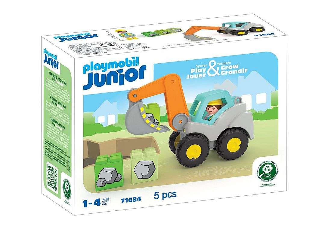 Playmobil Junior 71684 - Shovel Excavator