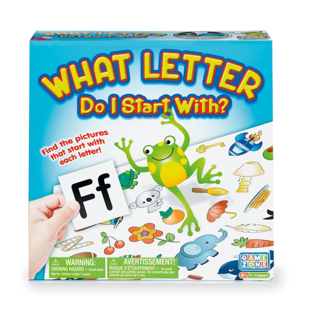 Game Zone - What Letter Do I Start With?