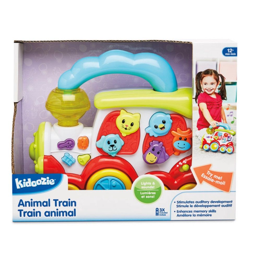 Kidoozie - Lights ‘n Sounds Animal Train