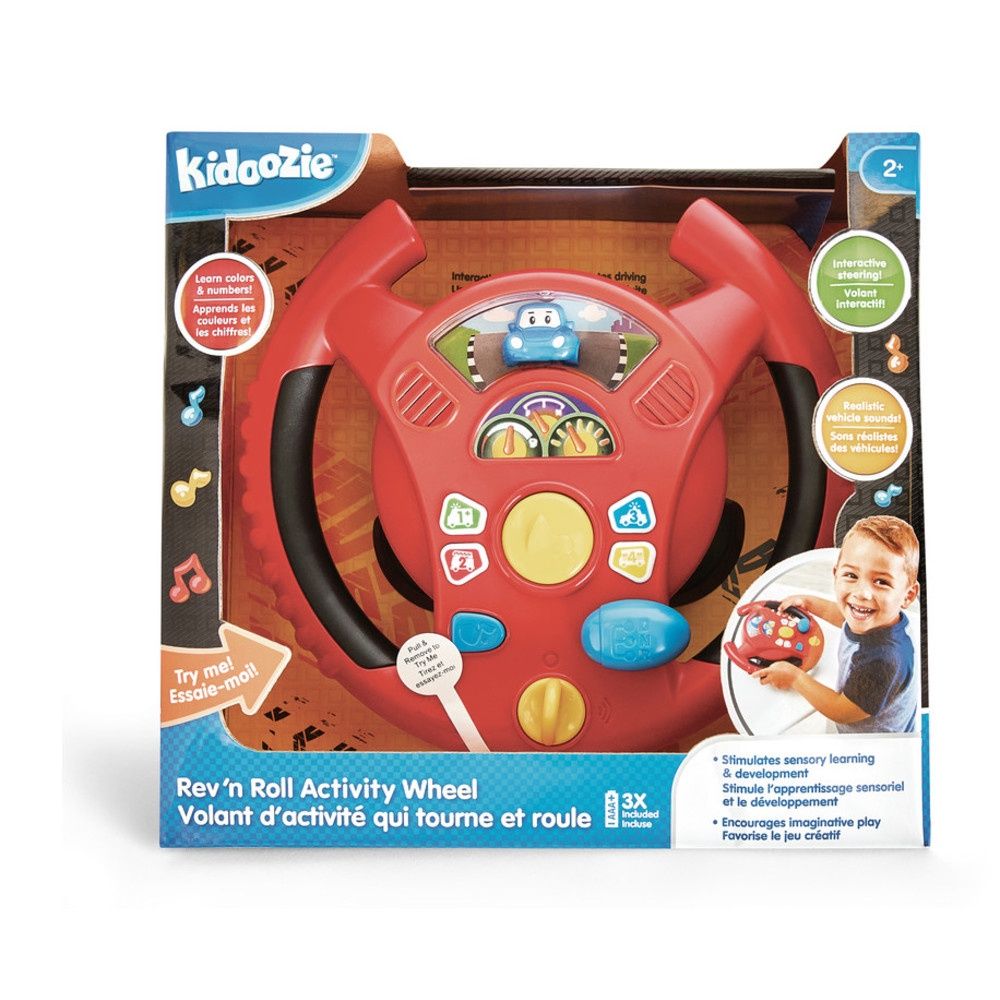 Kidoozie - Rev ‘n Learn Activity Wheel