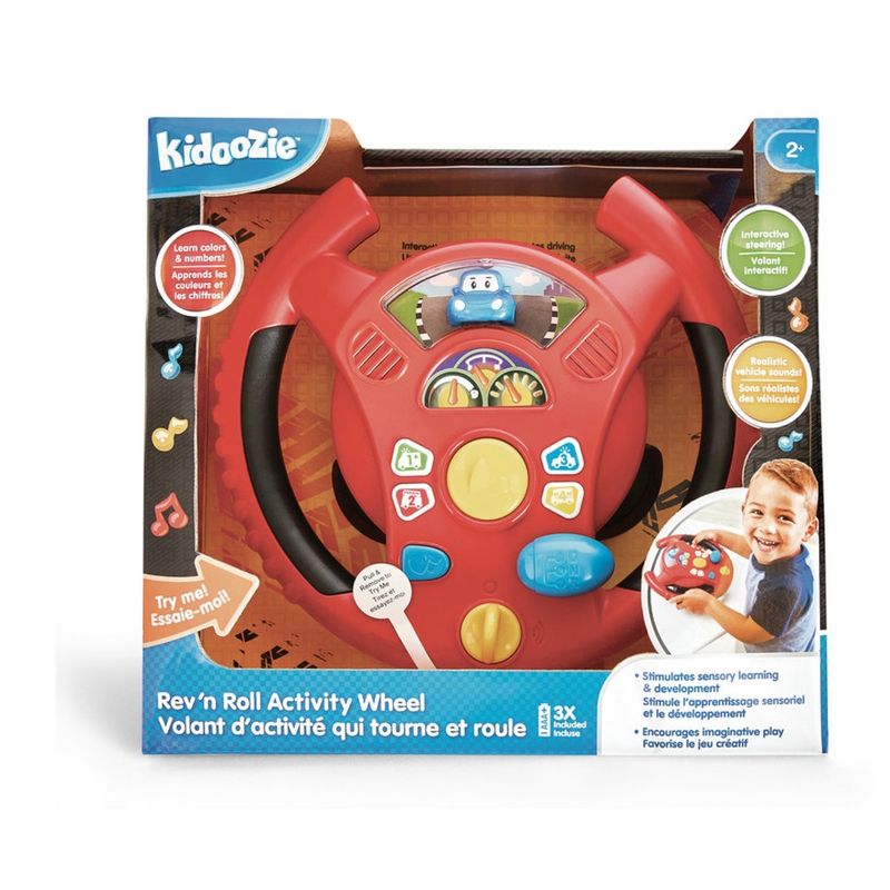Kidoozie - Rev ‘n Learn Activity Wheel