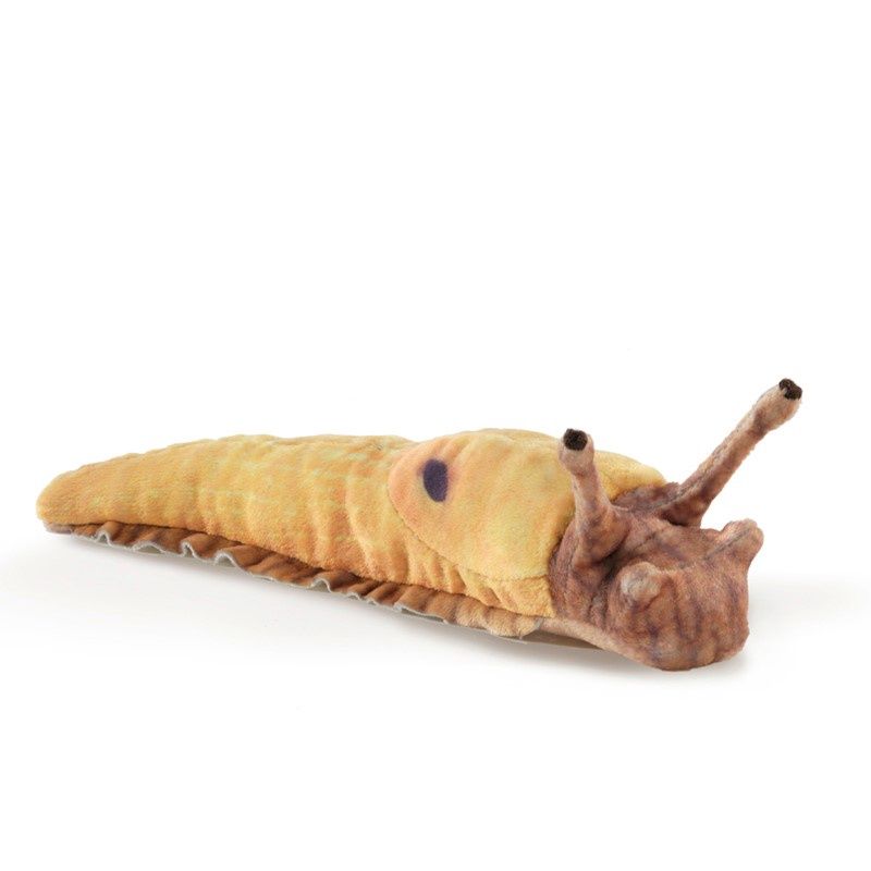 Folkmanis -  Mini Banana Slug Finger Puppet