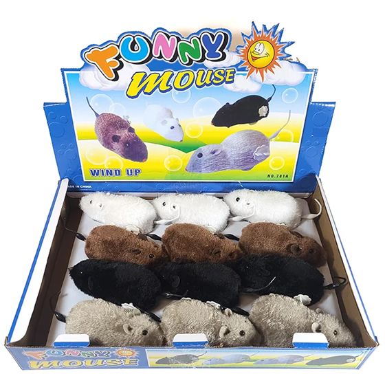 Toyland - Wind Up Furry Mouse
