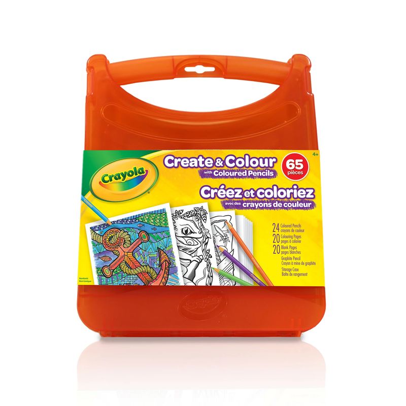 Crayola - Create &amp; Colour Coloured Pencils Kit