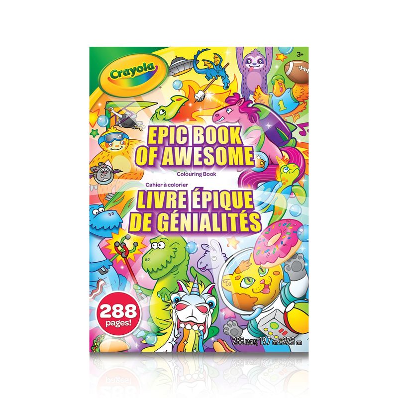 Crayola - Epic Book of Awesome Colouring Book
