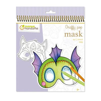 Avenue Mandarine - Graffy Fantastic Animals Pop Masks