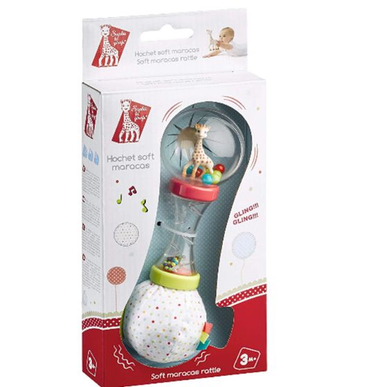 Sophie la Girafe - Soft Maracas Rattle