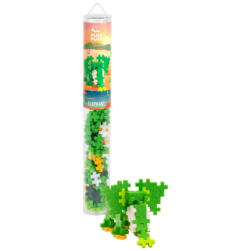 Plus Plus - Emerald Elephant Tube
