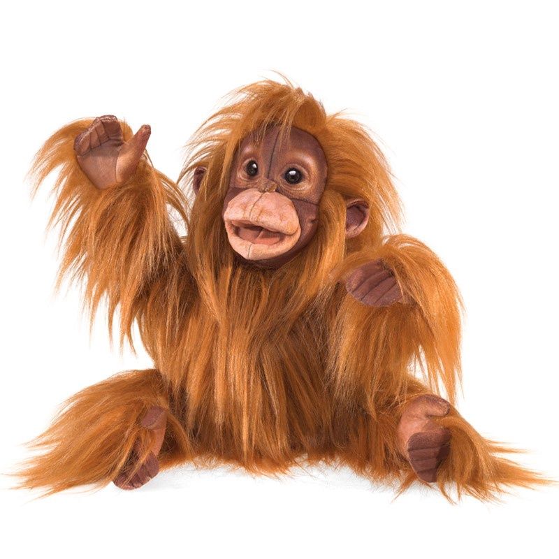 Folkmanis - Baby Orangutan Hand Puppet