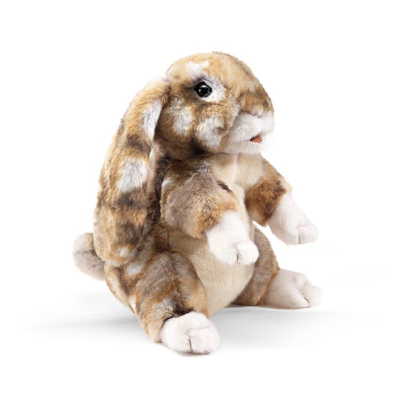 Folkmanis - Silky Bunny Rabbit Hand Puppet
