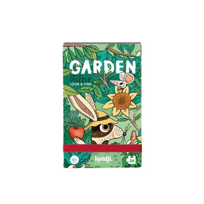 Londji 24 Piece Look &amp; Find Tiny Puzzle - Garden
