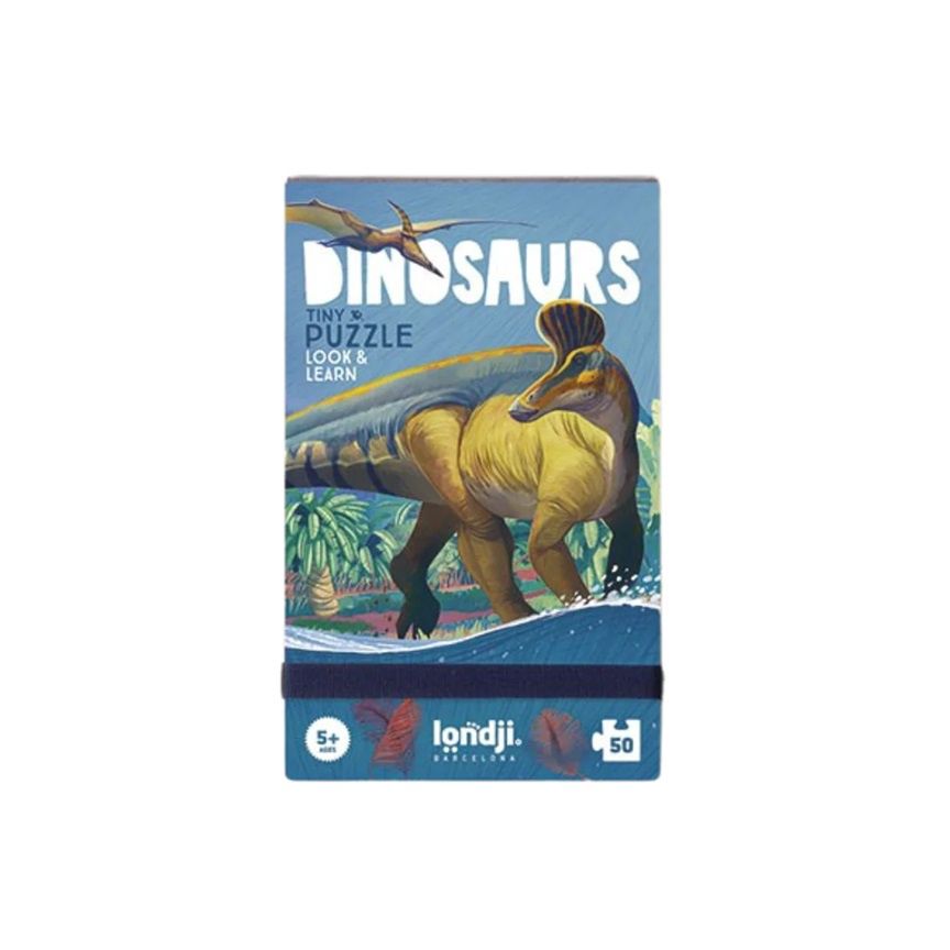 Londji 50 Piece Look &amp; Find Tiny Puzzle - Dinosaurs