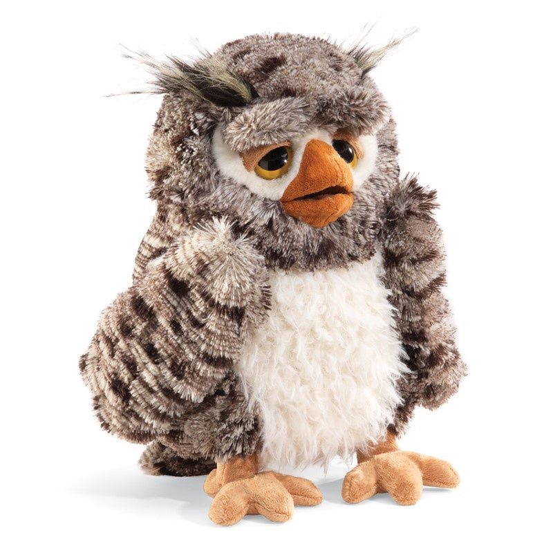 Folkmanis - Wise Owl Hand Puppet