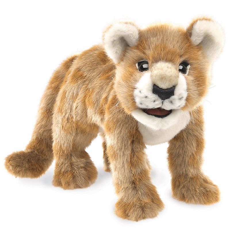 Folkmanis - African Lion Cub Hand Puppet