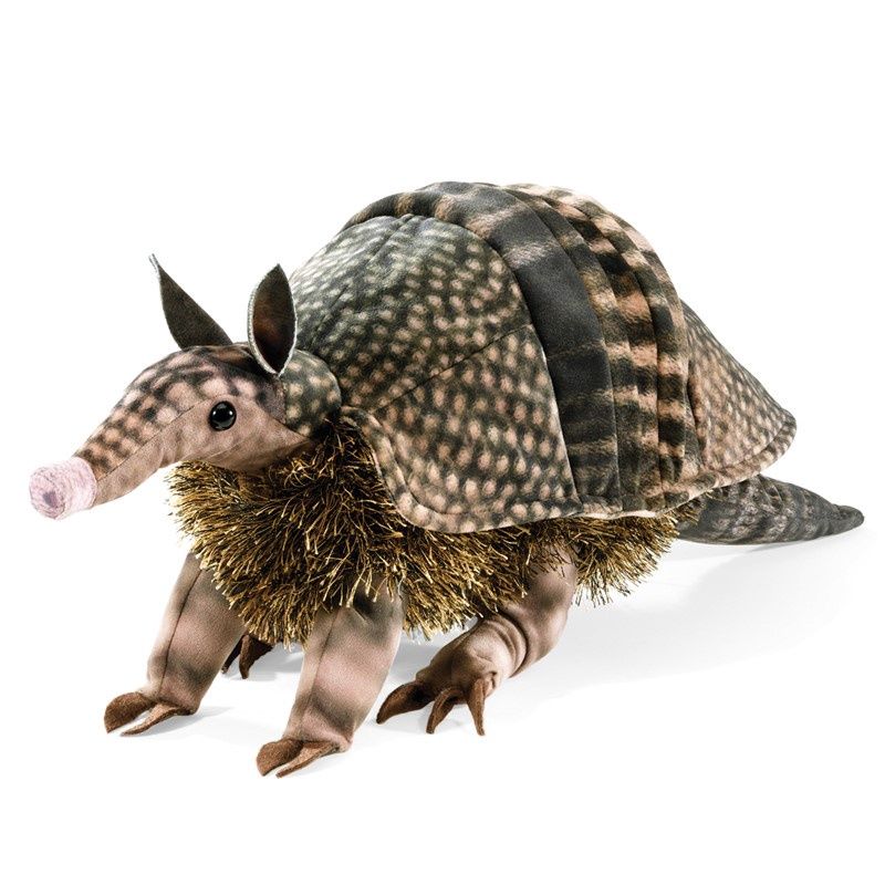 Folkmanis - Armadillo Hand Puppet