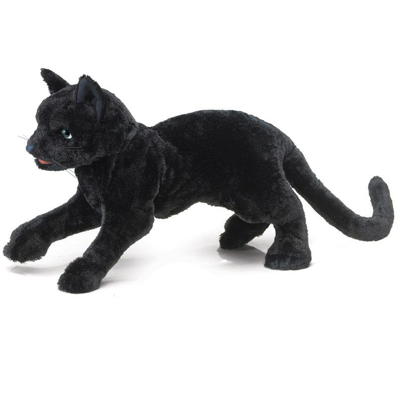 Folkmanis - Black Cat Hand Puppet