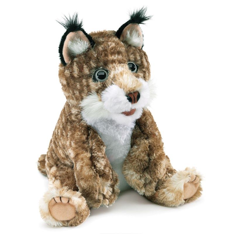 Folkmanis - Bobcat Kitten Hand Puppet