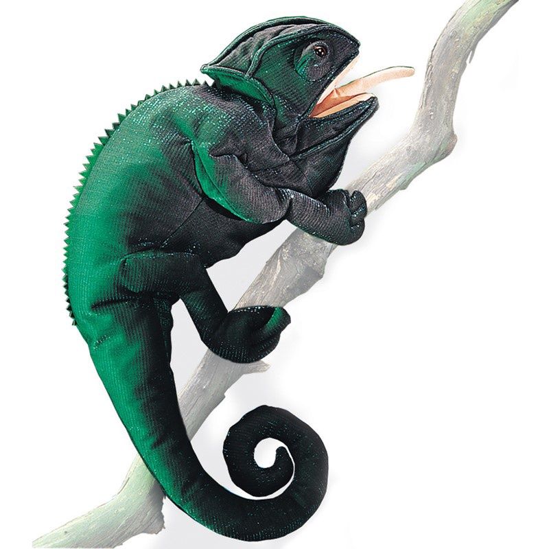Folkmanis - Chameleon Hand Puppet