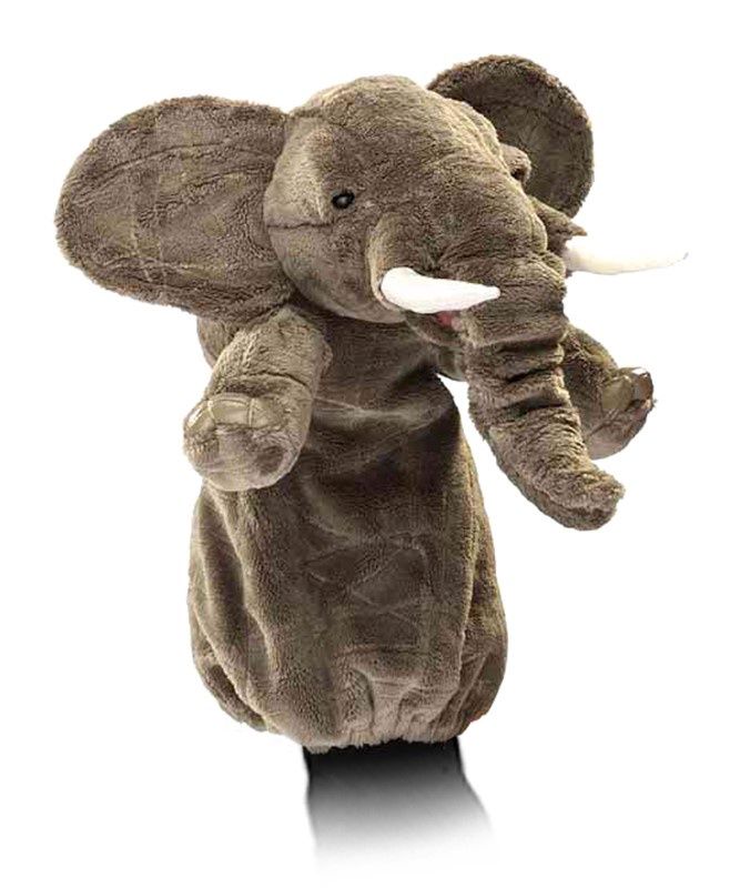 Folkmanis - Elephant Stage Hand Puppet