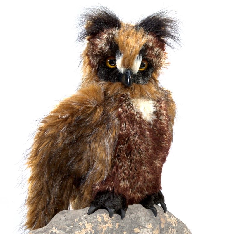 Folkmanis - Great Horned Owl Hand Puppet