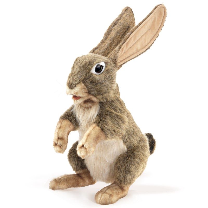 Folkmanis - Jack Rabbit Hand Puppet