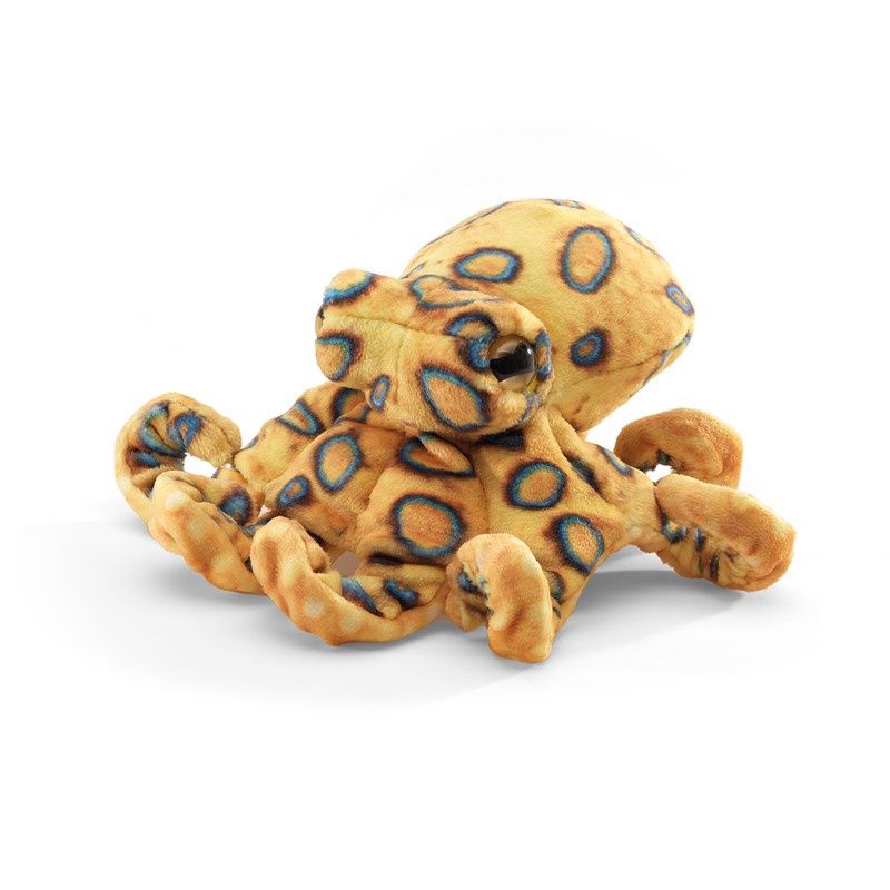 Folkmanis - Mini Blue-Ringed Octopus Finger Puppet