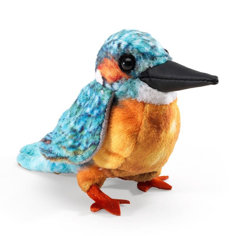 Folkmanis - Mini Common Kingfisher Finger Puppet