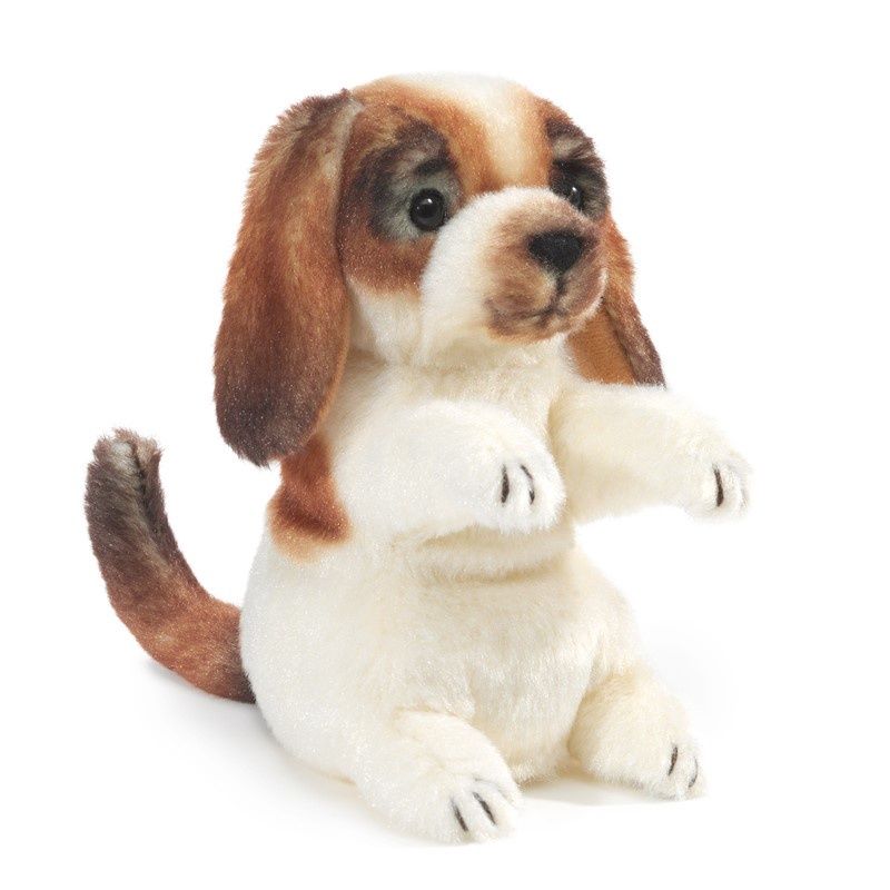 Folkmanis - Mini Dog Finger Puppet