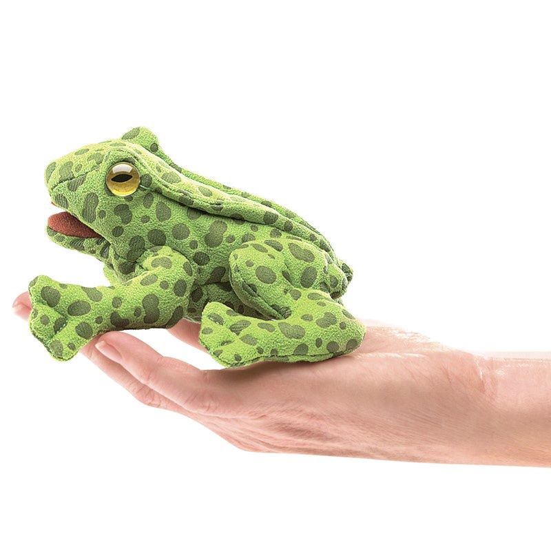 Folkmanis - Mini Frog Finger Puppet