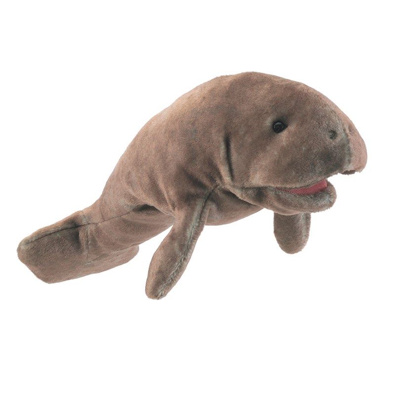 Folkmanis - Mini Manatee Finger Puppet