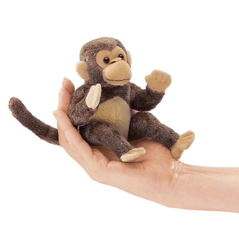 Folkmanis - Mini Monkey Finger Puppet