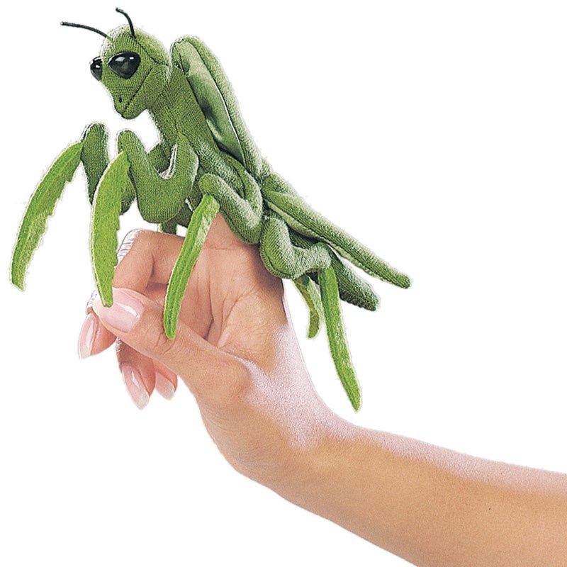 Folkmanis - Mini Praying Mantis Finger Puppet
