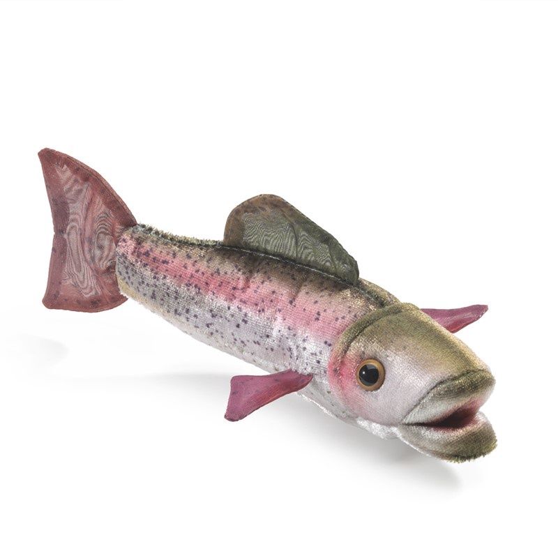 Folkmanis - Mini Rainbow Trout Finger Puppet