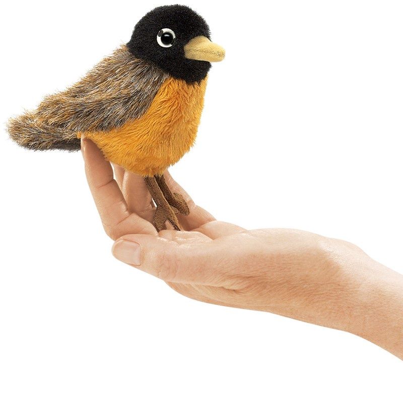 Folkmanis - Mini Robin Finger Puppet
