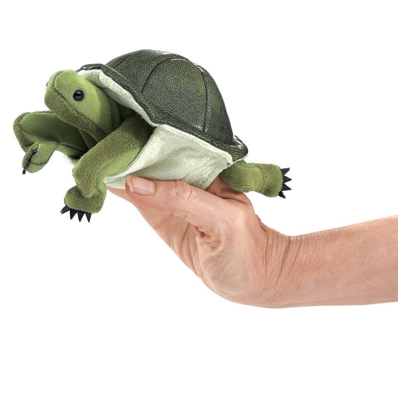 Folkmanis - Mini Turtle Finger Puppet